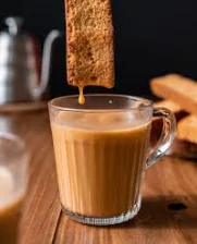 rusk dipped in tea